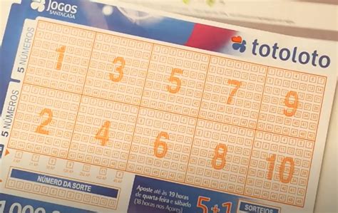 totoloto resultados